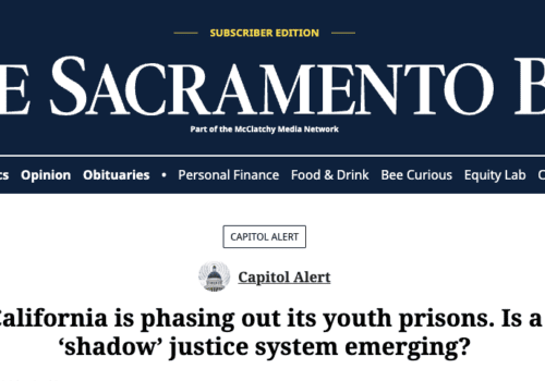 Youth Forward advocates for improvements to youth justice system